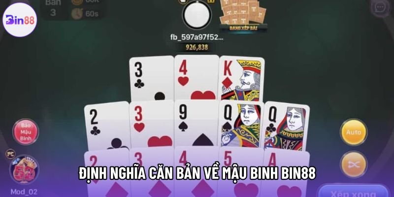 Định nghĩa căn bản về mậu binh bin88